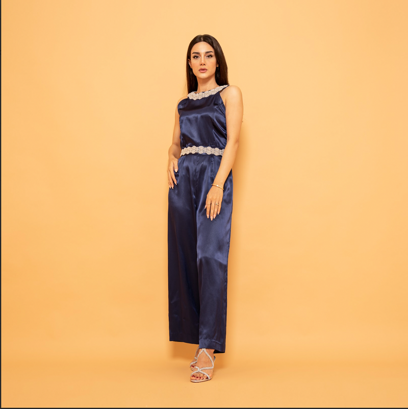 Noir Bleu Jumpsuit | جمبسوت نوار بلو